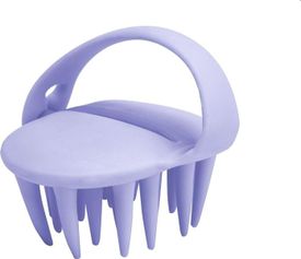 Bradex Массажер для мытья головы и ухода за волосами KZ 0495 , сиреневый