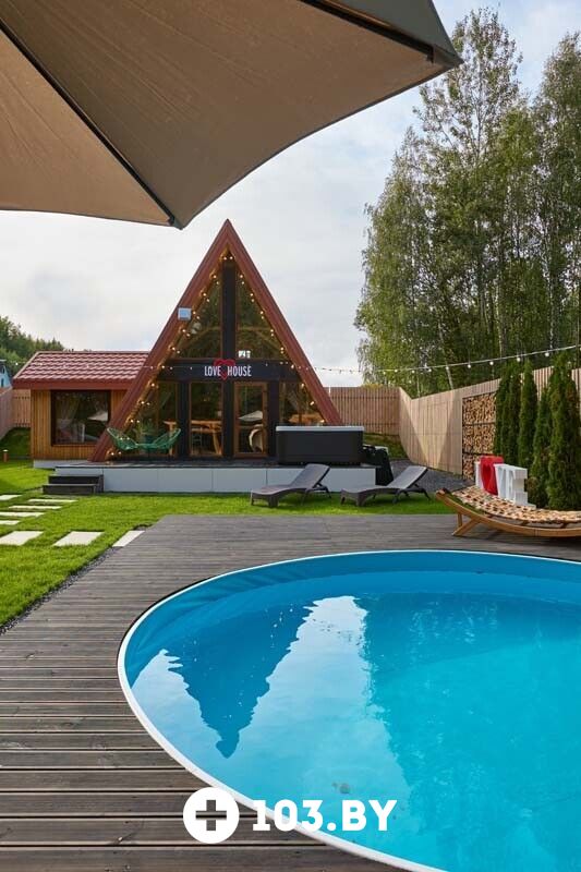 Экстерьер  А-фрейм домики Love House (Лав Хаус) - фото 2803080