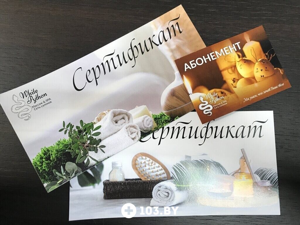 Галерея Массажный салон «Белый питон» - фото 2769121